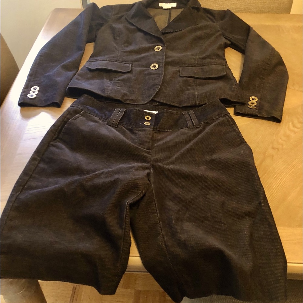 MICHEAL KORS BROWN CORDUROY SET $150 NEW